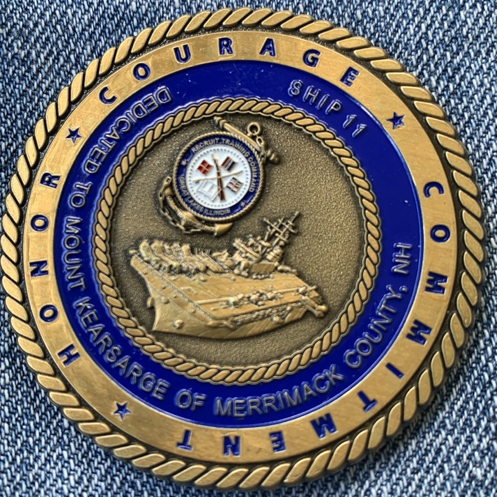 USS Kearsarge LHD 3 Challenge Coin - Picture 2 of 6